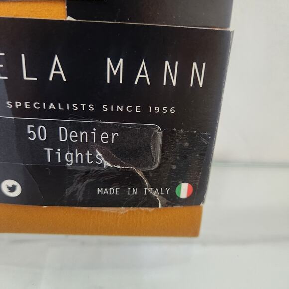 Vintage Pamela Mann 50 Denier Tights Made in Italy NIP - Picture 2 of 5
